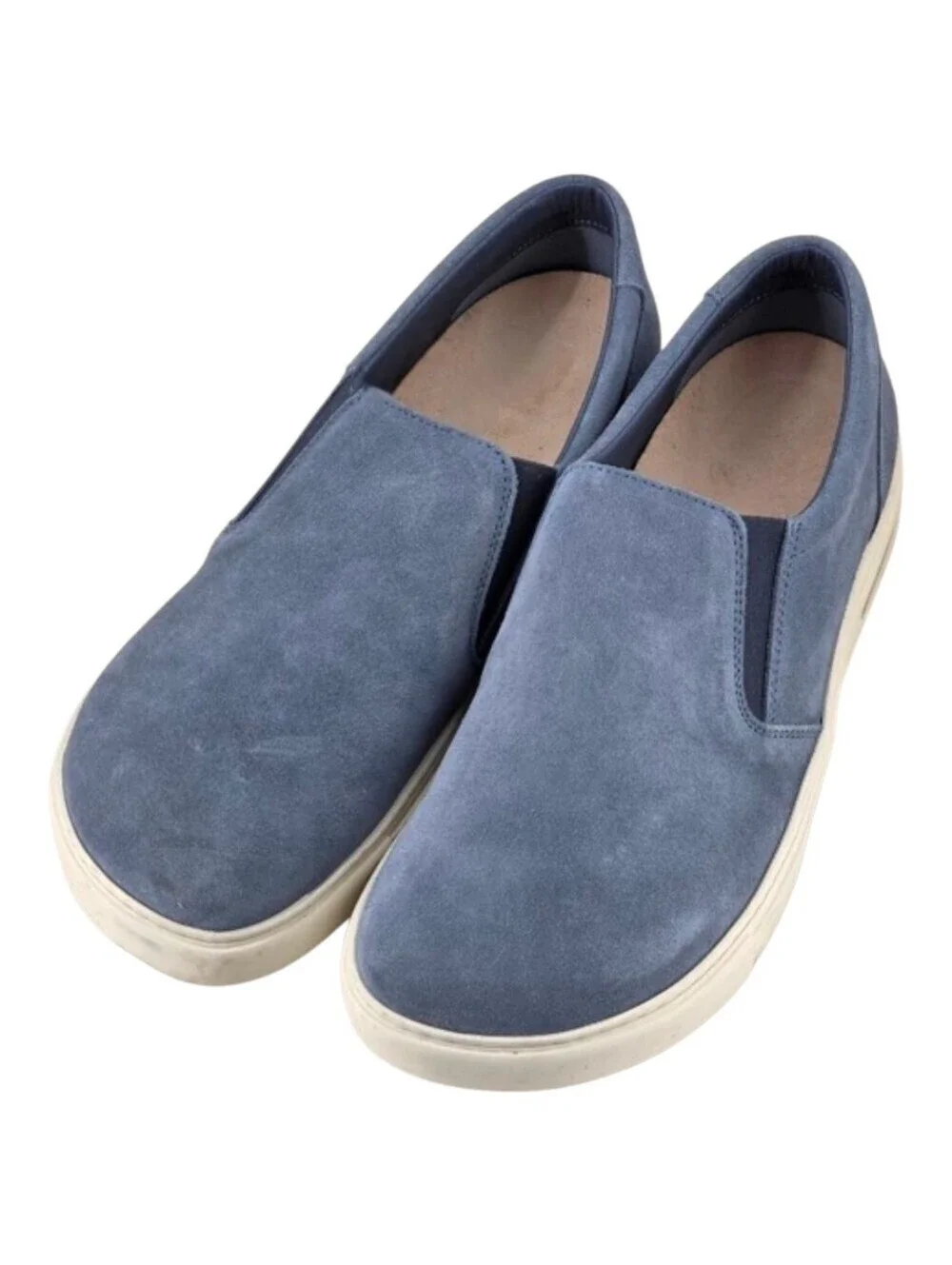 Birkenstock Oswego Elemental Blue Suede Slip On Sneakers EU 43 US 10